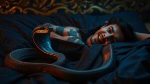 Королевская кобра обнаружена в постели жителя Таиланда. Таиланд, королевская кобра, происшествия, дикая природа, безопасность