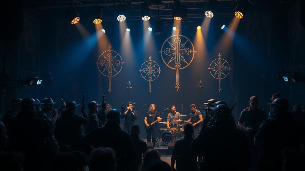 Концерт группы «Нечисть» сорван полицией в Москве 🚨. Нечисть, Москва, полиция, сатанизм, экстремизм