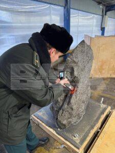 Попытка контрабанды метеорита Алетай из России в Великобританию. контрабанда, метеорит Алетай, Санкт-Петербург, Великобритания, таможня