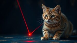 Лазерная указка — не игрушка для кошек. Эксперты бьют тревогу: постоянная игра с этим устройством может привести к серьезным психологическим проблемам у вашего питомца. 🚨 Кошки — хищники по природе. Им нужно поймать добычу, чтобы удовлетворить инстинкты. Лазерная точка, которую невозможно схватить, вызывает фрустрацию и стресс. Это как вечная погоня за миражом. Что делать? Если уж играете с указкой, завершайте сессию реальной игрушкой, которую кошка сможет «поймать». Иначе рискуете получить нервного и несчастного питомца. 🐾 Предупредите друзей с котами: лазер — не всегда безопасная забава. Пусть ваши пушистики остаются здоровыми и счастливыми!. кошки, лазерная указка, психология животных, советы для владельцев, домашние питомцы