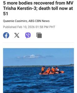 Число жертв крушения парома на Филиппинах достигло 51. Филиппины, крушение парома, трагедия, ABS-CBN News, Негрос
