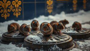 Крысы облюбовали люки у «Парка Культуры» 🐀. Крысы, Парк Культуры, Москва, Санитария, Метро