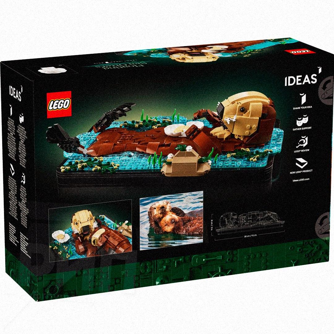 LEGO выпускают новый набор «Плавающие морские выдры» 🦦. LEGO, Плавающие морские выдры, Игрушки, Творчество, Новинки