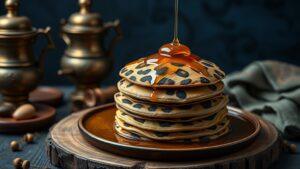 Леопардовые блины: новый хит кулинарного TikTok 🐆🥞. Леопардовые блины, Кулинария, TikTok, Масленица, Рецепты