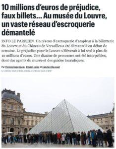 Гиды Лувра задержаны за многомиллионное мошенничество с билетами. Лувр, мошенничество, гиды, китайские туристы, Франция