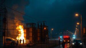 Массовое отключение электричества в Владивостоке после пожара на ТЭЦ. Владивосток, ТЭЦ Северная, пожар, отключение электричества, прокуратура