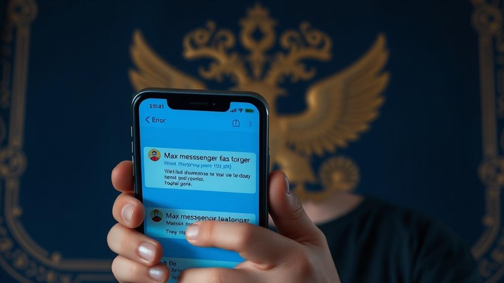 Max в минусе: мессенджер снова глючит 🚨. Max, Роскомнадзор, Telegram, Сбои.рф, IT-сектор