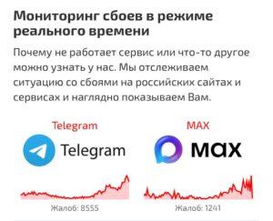 MAX тоже не выдержал: госмессенджер лег 💥. MAX, Telegram, сбои, технологии, госмессенджер