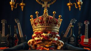 Король и Шут и Burger King — коллаба, о которой никто не просил, но все теперь хотят. 👑🍔 Уже начали завозить на точки: внутри будут короны, потому что без них никак. Работники вовсю распаковывают мерч: панк-боксы с носками и чёрным соусом дропнут совсем скоро. Фанаты уже готовы штурмовать БК, чтобы успеть захапать всё первыми. 🖤 Это не просто коллаба, это культура. И да, это уже стало мемом. Кто успел, тот молодец. Кто опоздал — будет плакать в сторонке. P.S. Если вы ещё не в курсе, то вы точно отстали от жизни. Бегом в Burger King!. Король и Шут, Burger King, коллаба, мерч, фанаты