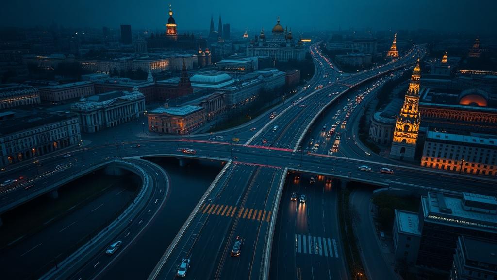 Москва встала: временное закрытие движения на ключевых магистралях 🚧. Москва, Транспорт, Новоарбатский мост, Смоленская набережная, Боровицкая площадь