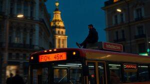 Москвич оседлал автобус: новый уровень «зайца» 🚌. Москва, транспорт, происшествия, автобус, заяц