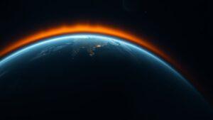 NASA показало полярное сияние: Земля жива и светится 🌌. NASA, полярное сияние, космос, Земля, атмосфера