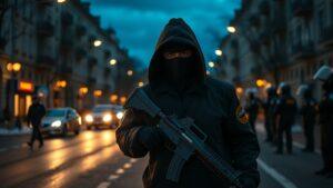 Неизвестный мужчина с предметом, похожим на ружьё, вызвал панику в Санкт-Петербурге. Санкт-Петербург, ЖК Суворов, Кушелевская дорога, полиция, происшествия