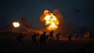 Ошибочный обстрел штурмовиков ВСУ из-за сбоя Starlink. ВСУ, Starlink, Сумская область, френдли фаер, СВО