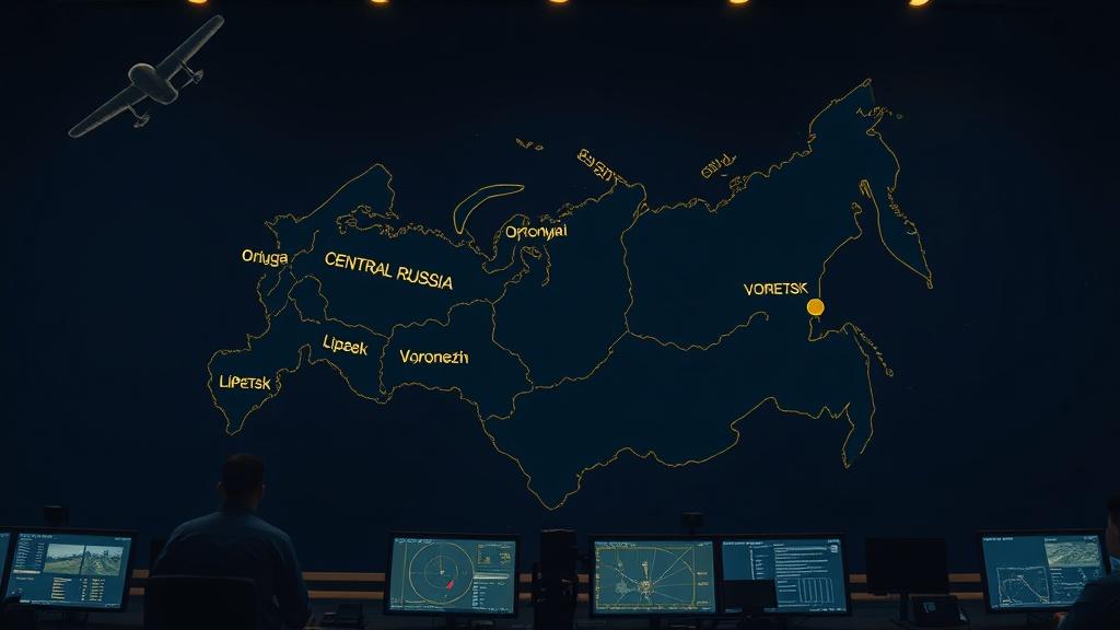 Отбой опасности по БПЛА в пяти областях Центральной России. БПЛА, ПВО, Калужская область, Орловская область, Тульская область