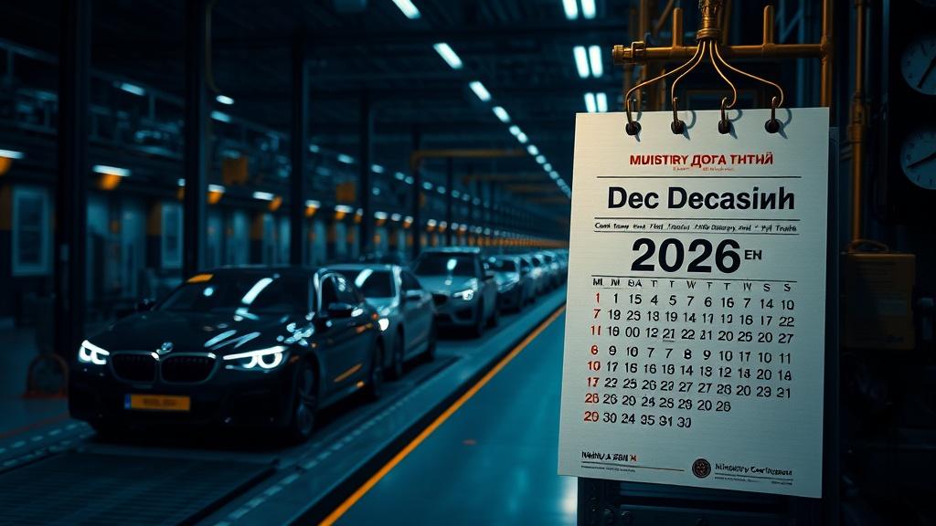 Перенос срока уплаты утильсбора для автопроизводителей. Минпромторг, утильсбор, автопром, экономика, 2026