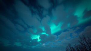 Перламутровые облака в Финляндии: редкое зрелище. Перламутровые облака, Финляндия, Атмосферные явления, Природа, Стратосфера