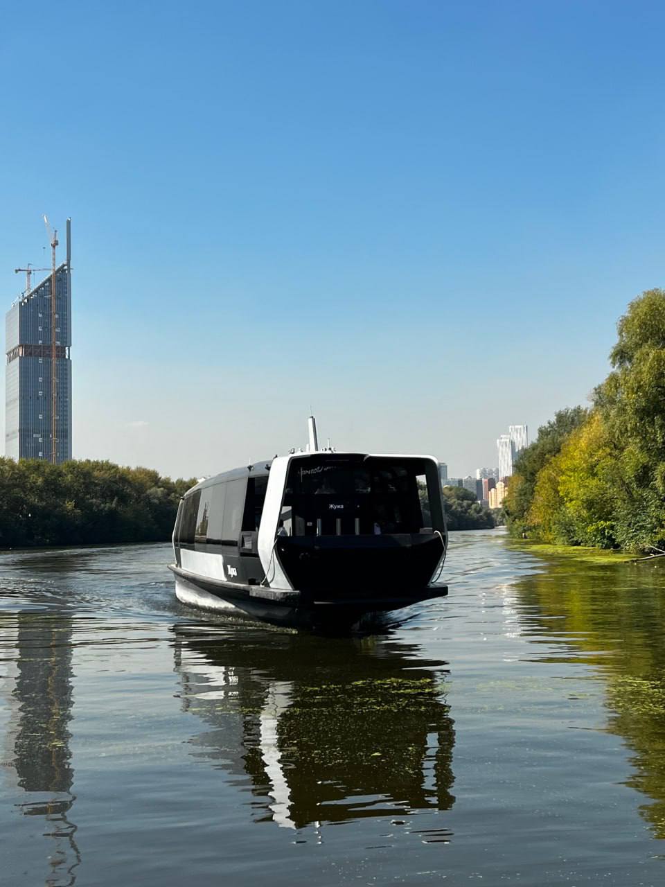 Москва готовит революцию на воде: первое беспилотное электросудо с пассажирами. Москва, Технологии, Беспилотные суда, Нагатинский Затон, Инновации