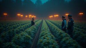 В Петергофе жители вырастили марихуану, приняв её за помидоры. Петергоф, марихуана, происшествия, полиция, огородники