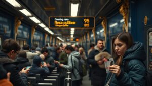 Петербургское метро встречает 2026 год с новым рекордом: теперь проезд стоит 95 рублей по банковской карте или жетону. Это на 12 рублей дороже, чем в Москве, где цена составляет 83 рубля. И это при том, что московское метро продолжает расширяться, а поезда ходят чаще. Студенты в Петербурге тоже не в восторге: их проездной, хоть и не изменился с нового года, всё равно в 1,5 раза дороже московского аналога. В столице за те же деньги можно получить безлимитный проезд на всё, включая ж/д. Доступность общественного транспорта становится всё более иллюзорной. Вопрос: когда же власти Петербурга начнут думать о своих гражданах, а не о пополнении бюджета? 🤔. Петербург, Москва, Метро, Транспорт, Цены