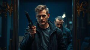 Посетитель пункта выдачи заказов выстрелил в лицо сотруднику. ПВЗ, криминал, нападение, пистолет, задержание