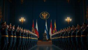 Поздравление военнослужащих с профессиональным праздником. Военное дело, Минобороны РФ, Профессиональный праздник, Безопасность, Россия