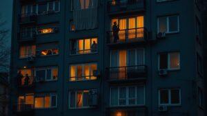 Пожарная сигнализация в ЖК на Малой Тульской улице работает более 10 часов. Пожарная сигнализация, Малая Тульская улица, ЖКХ, Москва, Происшествия