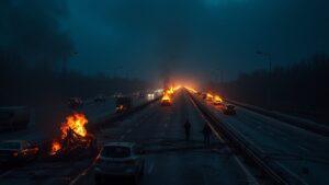 Прокуратура Украины установила имена 13 россиян, причастных к обстрелу на трассе Киев-Житомир. Киев-Житомир, Прокуратура Украины, Российские войска, Военные преступления, Бурятия