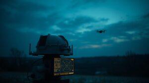 ПВО отработала по БПЛА в Боброве. ПВО, БПЛА, Бобров, Воронежская область, безопасность