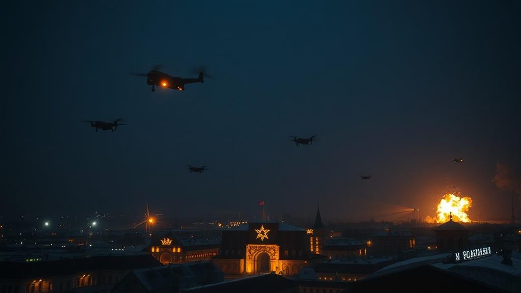 ПВО успешно отразила атаку БПЛА в районе Ейска. ПВО, БПЛА, Ейск, Минобороны, безопасность