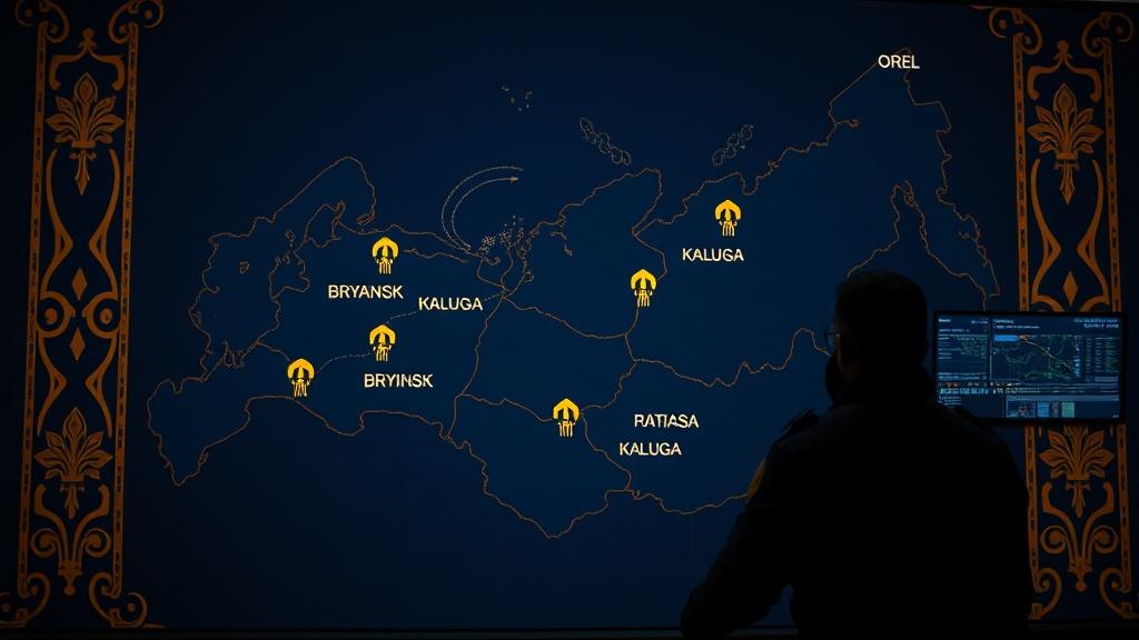Ракетная угроза в Брянской, Калужской и Орловской областях. Ракетная опасность, Брянская область, Калужская область, Орловская область, Минобороны РФ