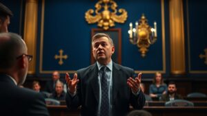 Стендап-комик Артемий Останин в последнем слове в Мещанском суде Москвы попросил оправдать его по делу об экстремизме. Он назвал запрос срока «людоедским и бесчеловечным» и заявил, что потерпевшие по делу — «профессиональные доносчики из «Сорок Сороков». Останин также отметил, что может согласиться с обвинением по статье об оскорблении чувств верующих, если следствие сможет доказать этот эпизод. Он рассказал о случаях избиения в кабинете следователя и смерти бабушки, которая, по его словам, скончалась из-за стресса после его ареста. Следствие обвиняет Останина в высказываниях, оскорбляющих чувства верующих, и враждебных комментариях в отношении инвалидов. Комик утверждает, что экспертизы не подтвердили состав преступления по статье 282 УК РФ, однако прокуратура продолжает настаивать на обвинении. Ранее Останин стал фигурантом уголовного дела после шутки о инвалиде, которую активисты расценили как оскорбление участников СВО. Сам комик отрицает наличие в своих выступлениях упоминаний о спецоперации.. Артемий Останин, экстремизм, Мещанский суд, стендап, Сорок Сороков