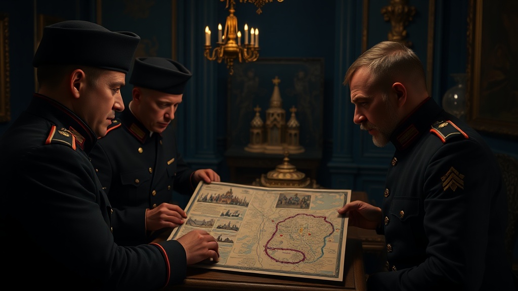 Французские офицеры активно используют симуляцию битвы за Москву в рамках обучения тактике. Об этом сообщается на официальной странице командования перспективных боевых действий (CCF). В списке военных игр, применяемых для тренировок, также значатся «Синяя стрела Красная стрела» и «Тактическая дуэль». Эти симуляции помогают офицерам отрабатывать стратегические и тактические навыки в условиях, приближенных к реальным боевым. Бюро военных игр, ответственное за разработку и внедрение таких программ, работает не только с французскими военными, но и делится опытом с международными партнёрами и союзниками. Это подчеркивает важность международного сотрудничества в области военной подготовки. Использование симуляций, включая битву за Москву, позволяет офицерам лучше понимать исторические и современные аспекты ведения боевых действий, что может быть полезно в условиях современных конфликтов.. Франция, Москва, Военное дело, CCF, Симуляции