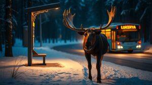 Лосиху Лукерья, известная сотрудникам национального парка «Лосиный остров», была возвращена в лес после того, как утром попыталась зайти в автобус в Подмосковье. Инцидент произошел из-за сильных морозов, которые вынудили животное выйти к дороге в поисках соли, содержащейся в противогололёдных реагентах. Сотрудники парка оперативно отреагировали на сообщения о появлении лосихи вблизи жилых районов. Лукерья была найдена в безопасном состоянии и доставлена обратно в лес. По словам специалистов, это не первый случай, когда животные покидают привычные места обитания в поисках пищи в зимний период. Национальный парк «Лосиный остров» напоминает жителям Подмосковья о необходимости соблюдать осторожность при встрече с дикими животными и незамедлительно сообщать о таких случаях в соответствующие службы. Это поможет избежать потенциально опасных ситуаций как для людей, так и для животных.. Лосиный остров, Лукерья, Подмосковье, происшествия, дикие животные