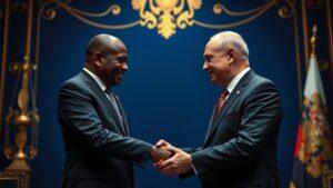 Россия укрепила безопасность и суверенитет ЦАР. ЦАР, Россия, Фостен-Арканж Туадера, Владимир Путин, геополитика