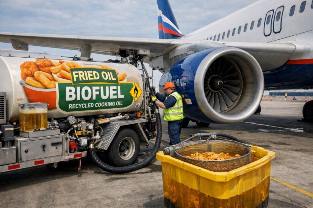 Самолёты на фритюрном масле: новая реальность российской авиации 🛫. Газпром нефть, альтернативное топливо, экология, авиация, Москва