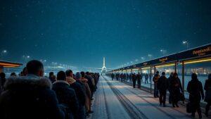 Снегопад в Москве: аэропорты на грани хаоса 🛫❄️. Москва, снегопад, аэропорты, задержки рейсов, Baza