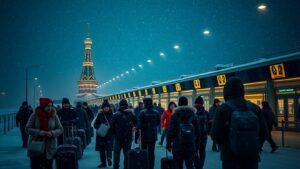 Снегопад в Москве: аэропорты встали, пассажиры нервничают ❄️✈️. Москва, снегопад, аэропорты, задержки рейсов, туризм
