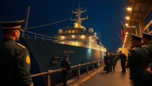 Спасательное судно «Алатау» Тихоокеанского флота вернулось во Владивосток. Тихоокеанский флот, Владивосток, спасательное судно Алатау, Марк Каганан, морская операция