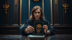 Судья Верховного суда РФ возмутилась обложкой паспорта с черепом 💀. Людмила Пчелинцева, Верховный суд РФ, Паспорт, Скандал, Общество