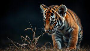 Тигренок vs Травинка: битва века 🐾. тигренок, Земля леопарда, природа, животные, видео