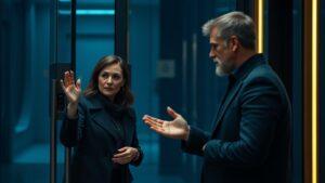 «Я похожа на дуру?» — именно с этого вопроса начался скандал, который устроила женщина из-за магнитных дверей. По её мнению, они должны были закрываться сами, но почему-то этого не произошло. 🤔 Ситуация быстро переросла в настоящий спектакль, где главная героиня требовала объяснений от всех вокруг. Мужчине, который оказался её супругом, пришлось взять на себя роль миротворца и поставить точку в этом абсурдном диалоге. 🛑 Судя по всему, магнитные двери стали настоящим испытанием для её терпения. Но, как говорится, иногда лучше просто промолчать и пройти дальше. 😶 А вы сталкивались с подобными ситуациями? Делитесь в комментариях!. скандал, магнитные двери, общество, абсурд, семейные конфликты