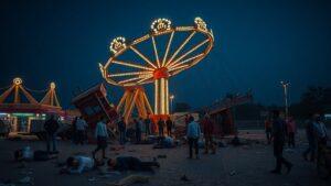 Трагедия в парке развлечений: аттракцион рухнул в Индии. Индия, Харьяна, аттракцион, ЧП, безопасность