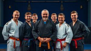 В мире спорта иногда случается так, что серьезные моменты превращаются в нечто совершенно иное. Вот и тренер по единоборствам решил записать ролик со своими учениками перед важным боем. Но вместо боевого настроя и суровых лиц зрители увидели... видеовизитку вашего рабочего коллектива. 🥋🎥 На кадрах — группа спортсменов, которые скорее напоминают сотрудников офиса перед корпоративом, чем бойцов, готовых к схватке. Улыбки, легкая суета и даже несколько шуток — все это создает атмосферу, далекую от боевого духа. Но, возможно, именно такой подход и помогает им побеждать? 🤔 Кстати, а вы узнали себя в этом ролике? Может быть, это именно ваш коллектив, только в спортивной форме? 😄 В любом случае, видео уже набирает популярность в сети, и многие отмечают, что это — идеальный пример того, как спорт может быть не только серьезным, но и веселым. 💪✨. единоборства, спорт, юмор, видеовизитка, тренировки