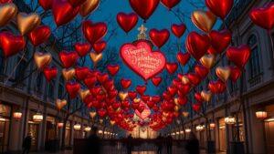 Третьяковский проезд в Москве превратился в романтическую сказку 🎈❤️. Третьяковский проезд, День святого Валентина, Москва, Юлия Грибова, Романтика