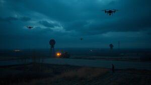 Тревога по БПЛА в Саратовской области. БПЛА, Саратовская область, ПВО, Красноармейский район, Ширококарамышский район