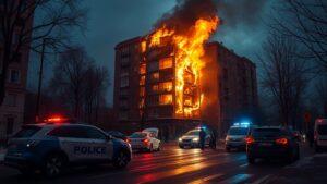 Тройное убийство и поджог квартиры в Йошкар-Оле: задержан подозреваемый. Йошкар-Ола, убийство, поджог, криминал, Первомайская