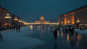 Петербургские каналы превратились в ледяную арену для экстремалов. Лютые морозы сделали своё дело: лёд на Неве встал, и гуляки вышли куражить. 🧊 Некоторые берут с собой лыжи и коньки, кто-то катается на велосипеде прямо до Лахты. Риск? Конечно. Но это не останавливает любителей острых ощущений. МЧС предупреждает: выход на лёд всё ещё опасен. Водоёмы Питера не превращаются в пешеходные дорожки, и лишний раз судьбу испытывать не стоит. 🚫 Тем временем, рилсы с ледяных прогулок набирают тысячи просмотров. Питерцы доказали: даже мороз не остановит их жажду приключений. ❄️. Петербург, МЧС, Экстремалы, Лёд, Нева