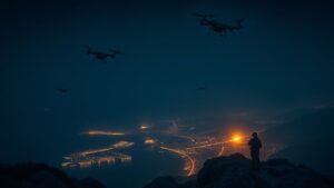 На побережье Крыма и Краснодарского края зафиксирована повышенная активность беспилотных летательных аппаратов (БПЛА). По данным источников, это может быть связано с попытками нарушения воздушного пространства региона. Местные власти уже усилили меры безопасности, включая активизацию систем противовоздушной обороны (ПВО). Эксперты отмечают, что подобные инциденты требуют повышенного внимания, так как могут представлять угрозу для инфраструктуры и населения. Ситуация находится под контролем, однако специалисты рекомендуют гражданам оставаться бдительными и сообщать о любых подозрительных объектах в соответствующие службы. Дальнейшие действия будут зависеть от развития событий и анализа данных.. БПЛА, Крым, Краснодарский край, ПВО, безопасность