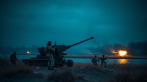 Расчет орудия «Мста-Б» группировки войск «Днепр» успешно выполнил боевую задачу на правобережье Днепра в Херсонской области. В результате точного удара был уничтожен пункт временной дислокации с личным составом противника, а также наблюдательный пункт, используемый для координации действий. Операция проведена в рамках выполнения задач по обеспечению безопасности на линии фронта. Подразделения группировки «Днепр» продолжают активные действия по нейтрализации угроз в регионе. Минобороны РФ подтвердило успешное выполнение задачи. Подобные операции позволяют снизить активность противника и минимизировать риски для гражданского населения. Ситуация в Херсонской области остается под контролем российских вооруженных сил.. Херсонская область, Мста-Б, группировка Днепр, Минобороны РФ, СВО